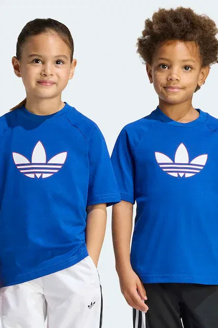 Футболка детская с коротким рукавом Adidas Originals, синий
