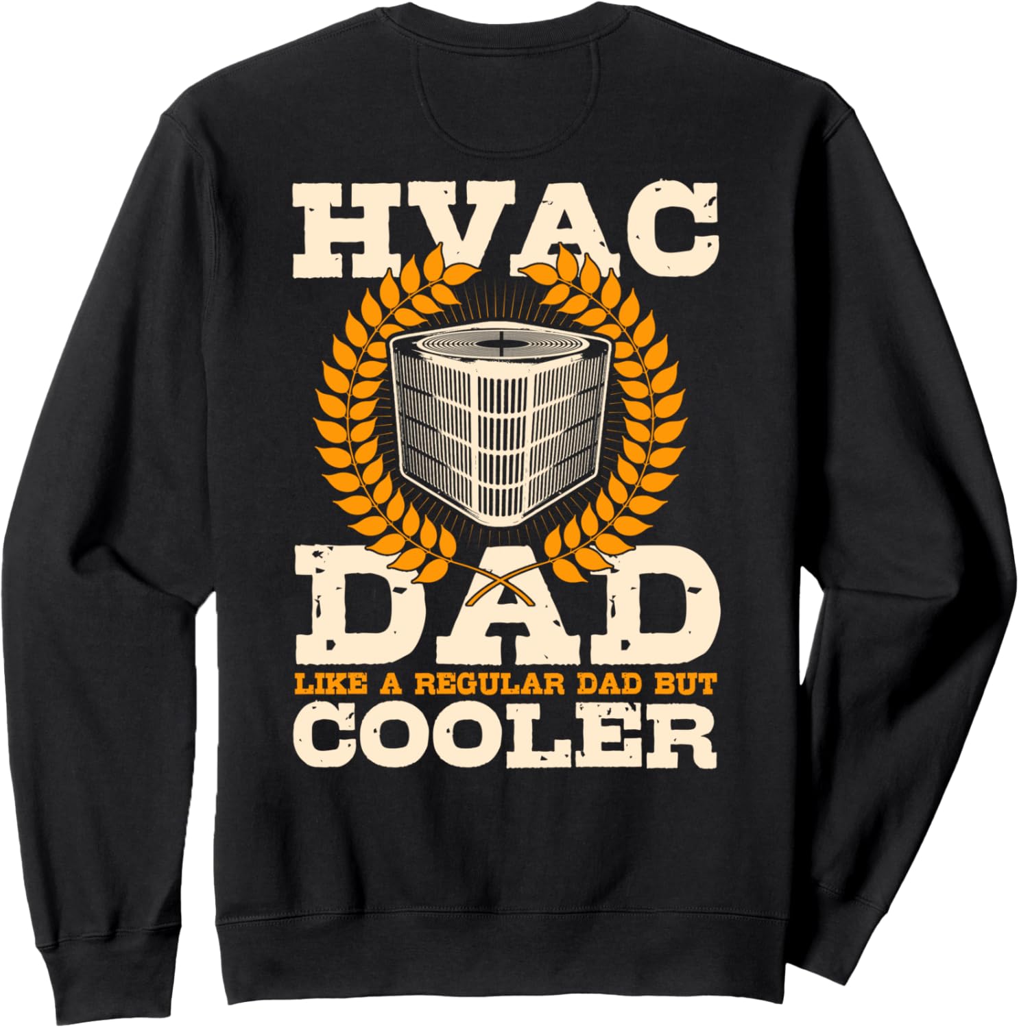 

Толстовка с надписью «Папа-техник по системам отопления, вентиляции и кондиционирования», черная Hvac Technician Gifts