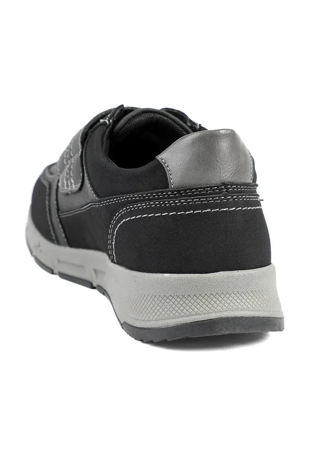Повседневные туфли на широкую стопу с регулируемой застежкой Pavers, черный — фото 3