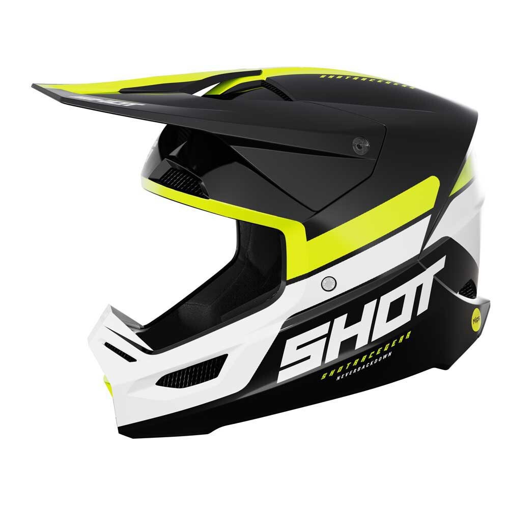 

Шлем для мотокросса Shot Race Iron, черный