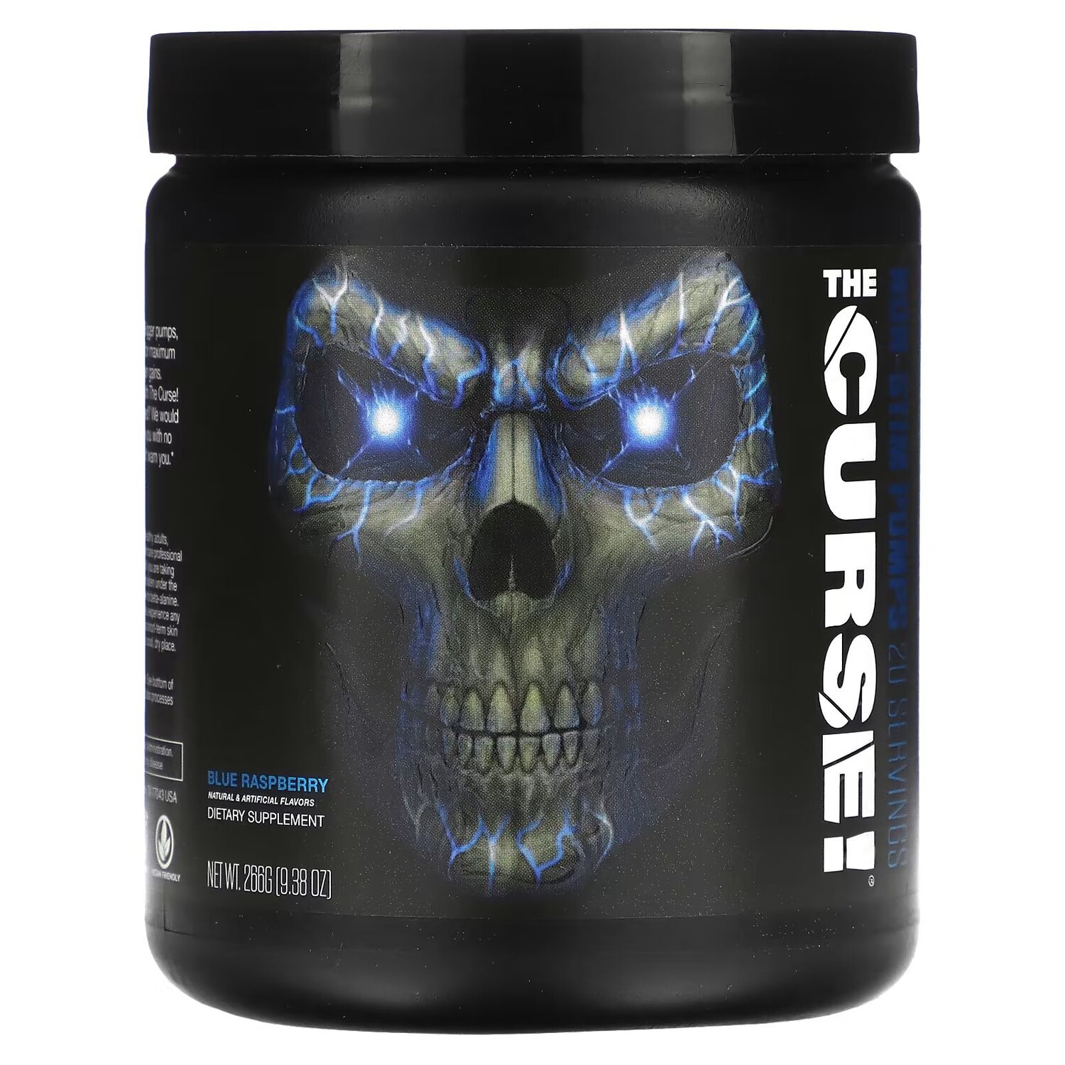 

The Curse, помпы без стимуляции, синяя малина, 9,38 унции (266 г) Jnx Sports
