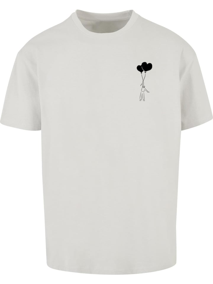 

Футболка Love In The Air Heavy Oversize Tee Merchcode, серый