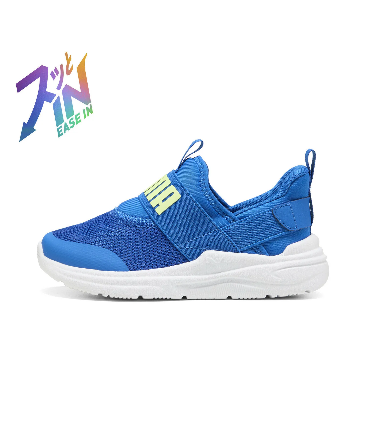 Детские кроссовки PUMA Soft Wired 2 SLIPTECH синие