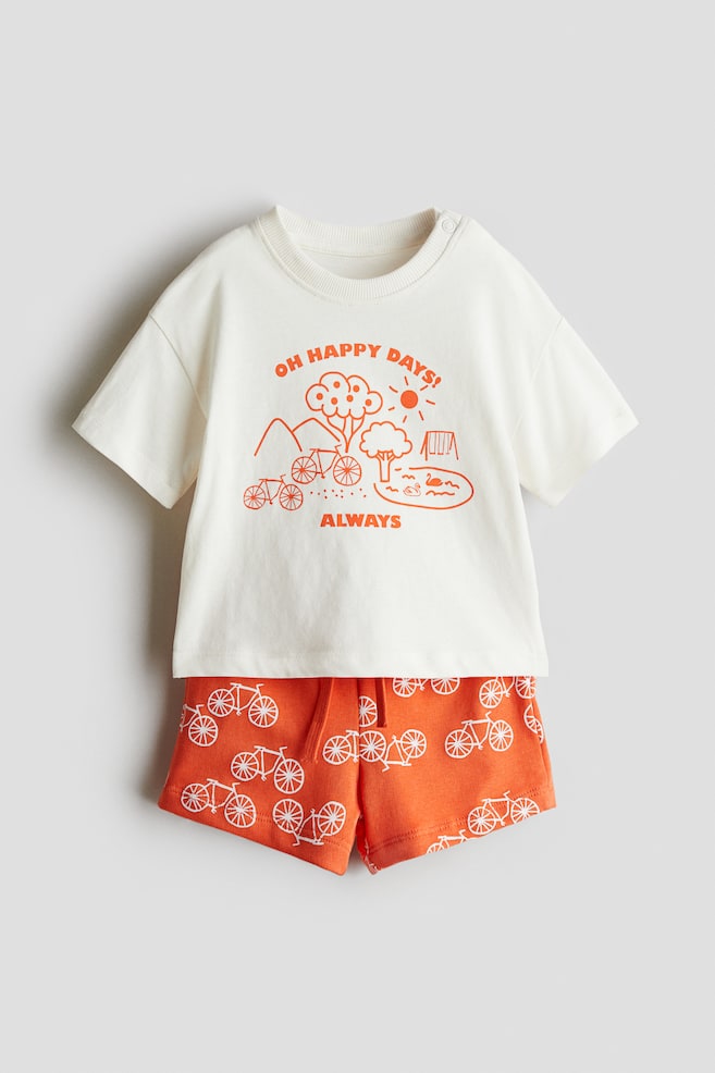 

Костюм-Двойка из хлопка H&M, мультиколор