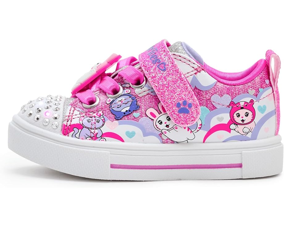 Детские кроссовки Skechers Twinkle Sparks 314460N (для малышей) SKECHERS KIDS, Hot Pink/Multi — фото 4