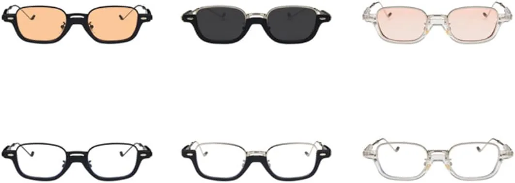 

Модные солнцезащитные очки класса люкс для мужчин и женщин, металлические полуободковые солнцезащитные очки с защитой от УФ-излучения UV400 VVTWSSW, Silver Pink