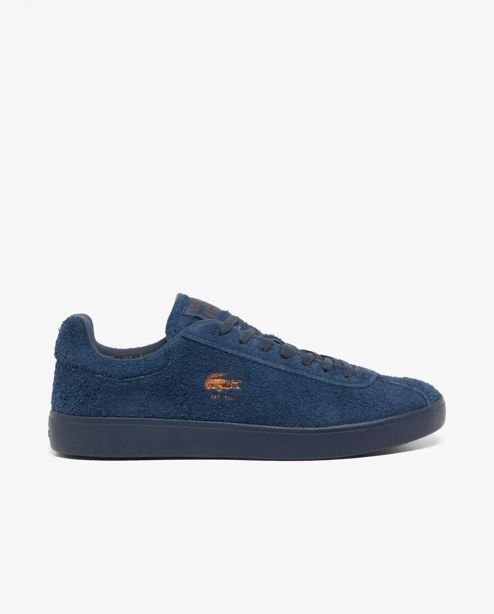 

Мужские кожаные кроссовки Baseshot синие Lacoste, темно-синий
