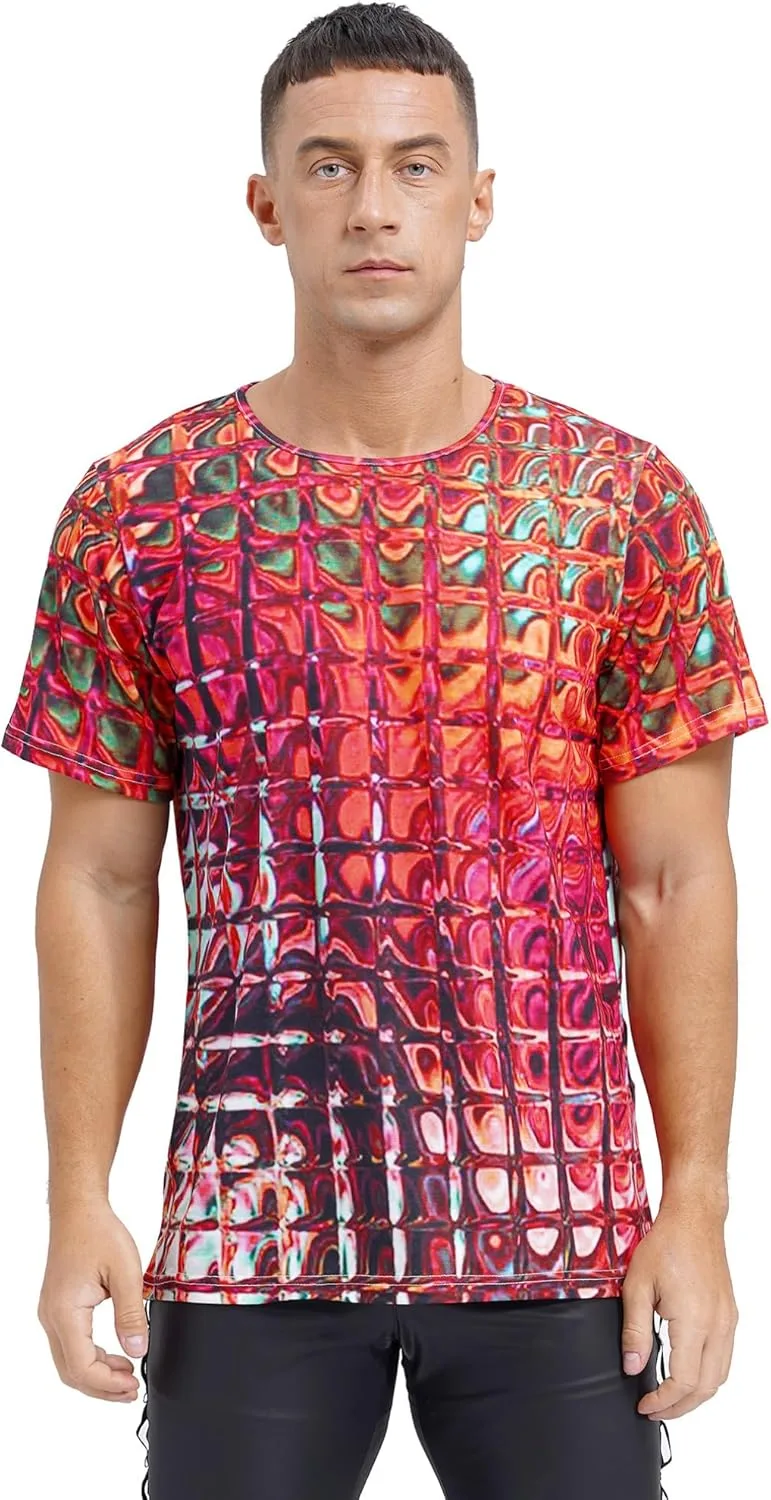 

Футболка FEESHOW с 3D принтом