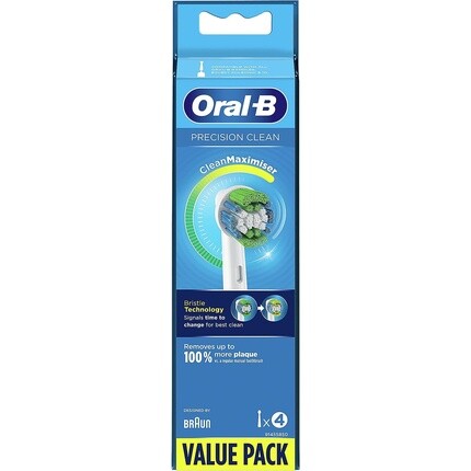 

Насадка для электрической зубной щетки Oral-B Precision Clean с технологией Cleanmaximiser, Oral B