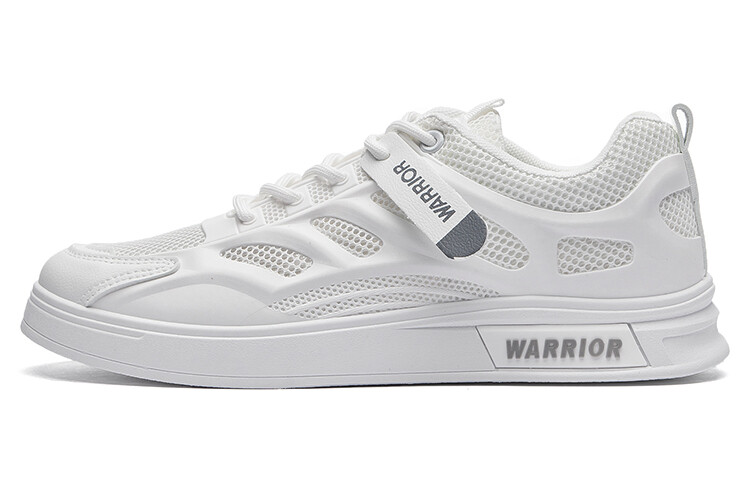 

Кроссовки WARRIOR Skateboarding Shoes Men Low-top White, белый