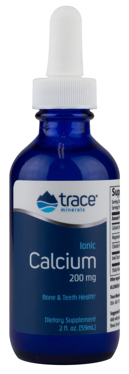

Trace Minerals, Ionic Calcium, жидкий кальций, 59 мл