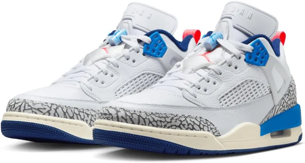 Мужские кроссовки Jordan Spizike Low (FQ1759-110, White/Hot Lava/Pure Platinum/Blue Void)