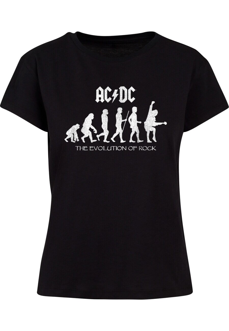 

Футболка Merchcode Shirt ACDC - Evolution Of Rock, черный