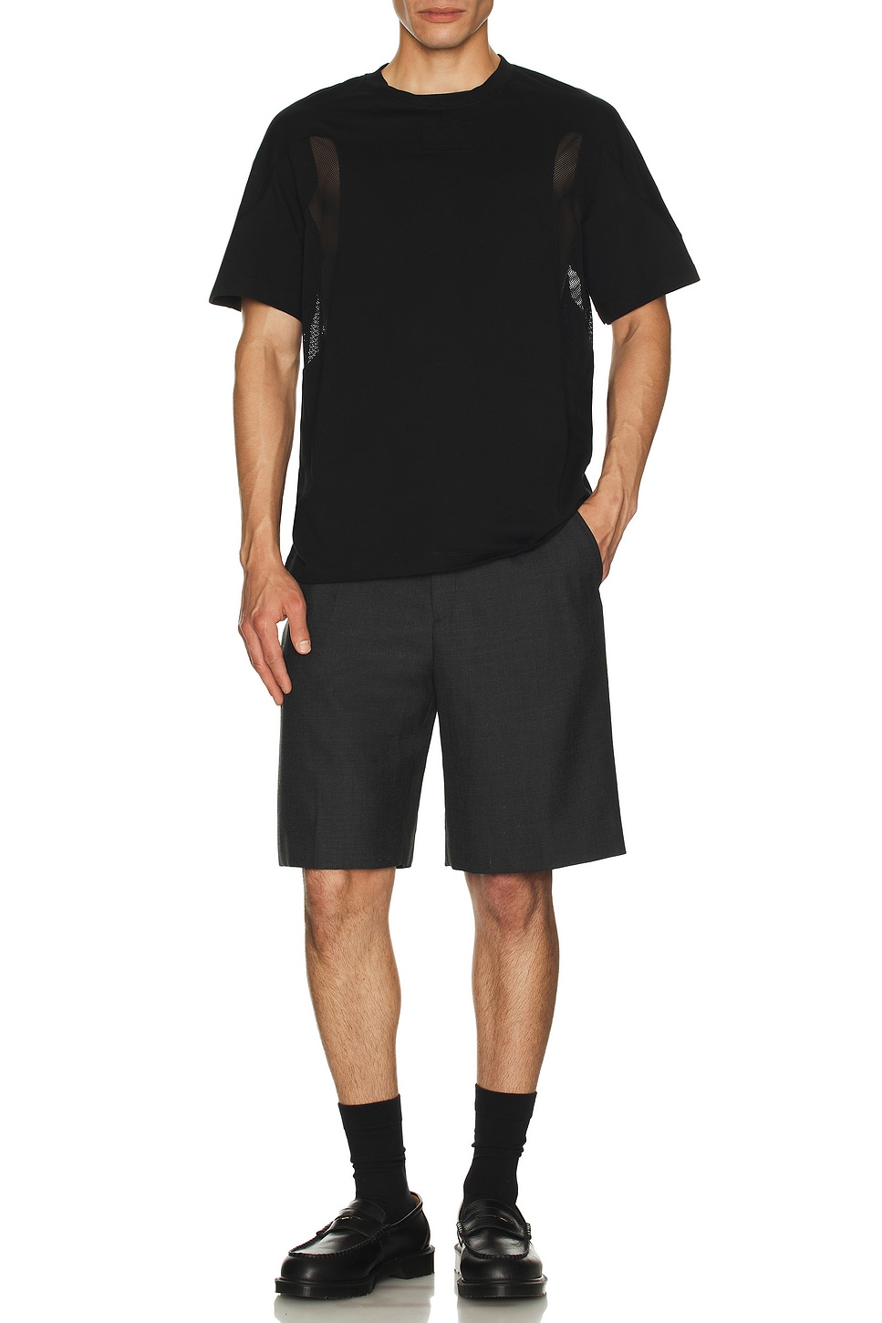 

Футболка с боковыми швами Sport Seam Helmut Lang, Black