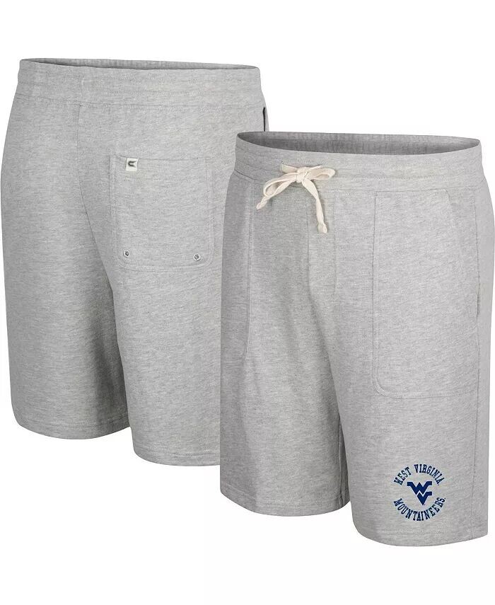

Мужские шорты Heather Grey West Virginia Mountaineers Love To Hear This Terry Colosseum
