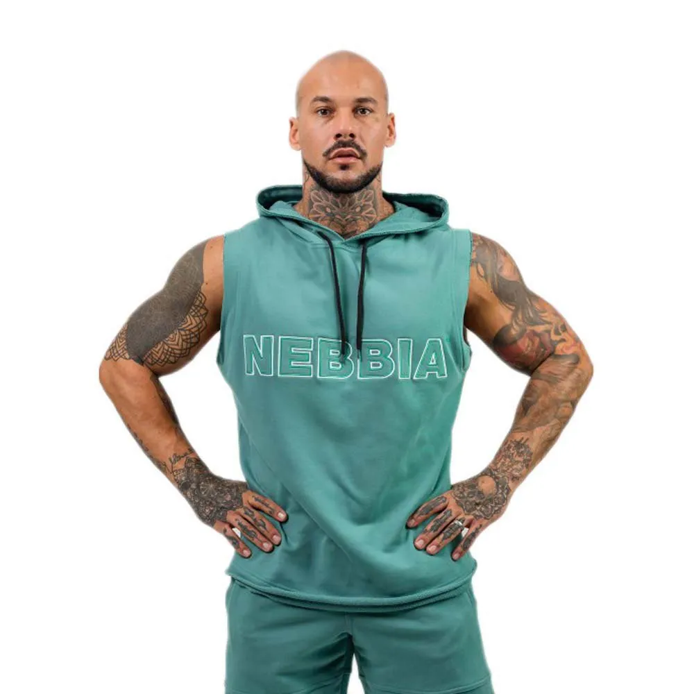 

Худи Nebbia Sleeveless Iron Beast, зеленый
