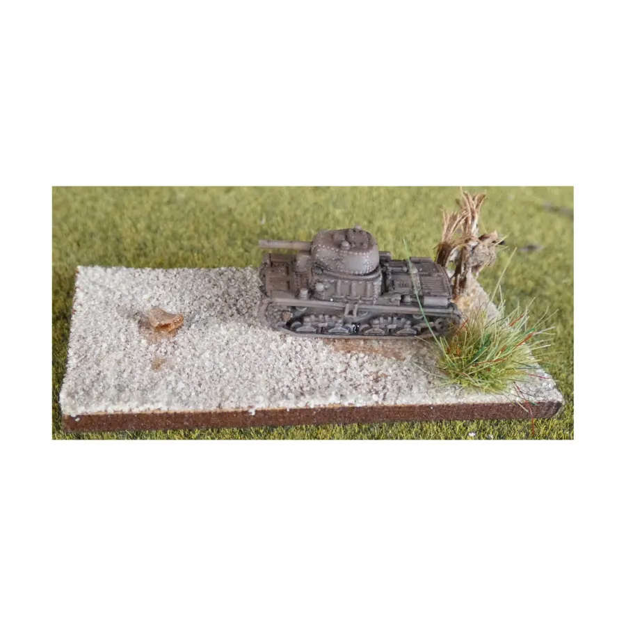 

Средний танк M15/42 — без пулемета в корпусе, Scotia Micro Models - WWII - Axis Forces (1:300)