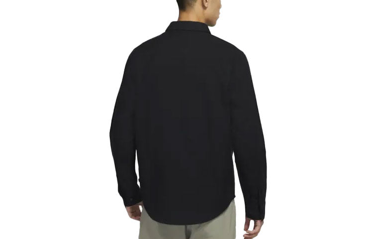 Рубашка Nike Unisex SB Skateboard Long-Sleeved Shirt Black — фото 2