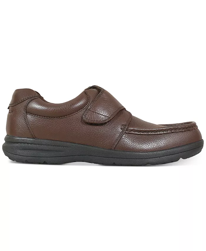 Мужские лоферы Cam-Strap Moc-Toe на легкой подошве Nunn Bush, коричневый — фото 2