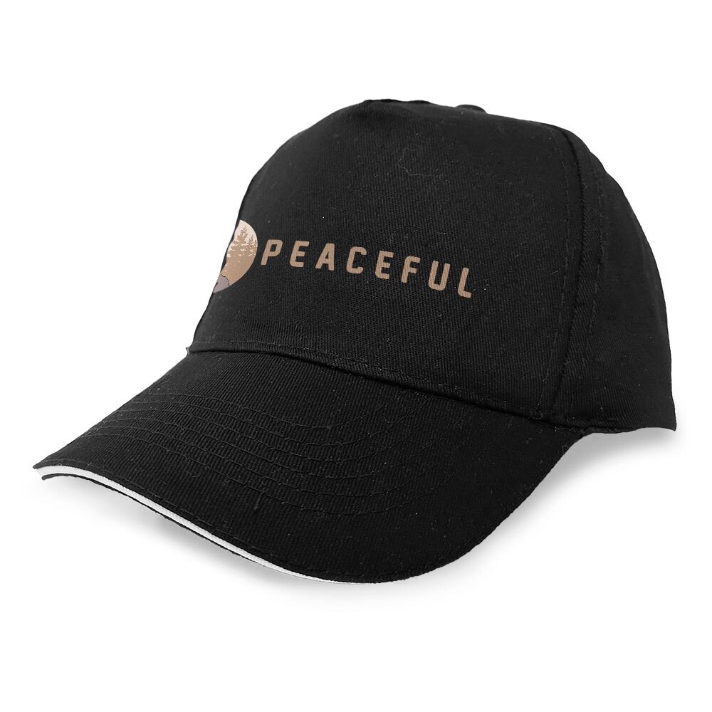 

Бейсболка Kruskis Peaceful, черный