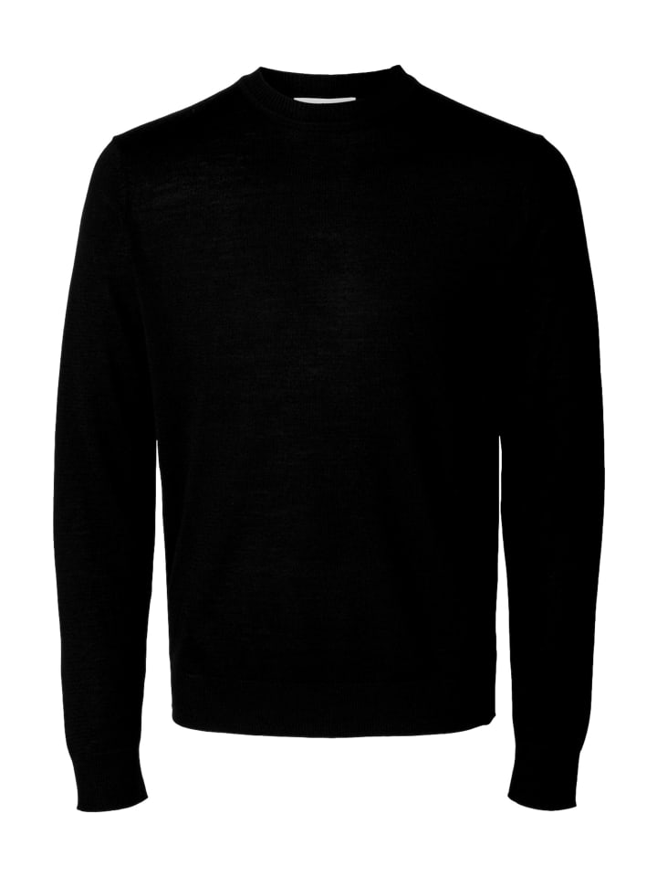 

Свитер TOWN черного цвета SELECTED HOMME