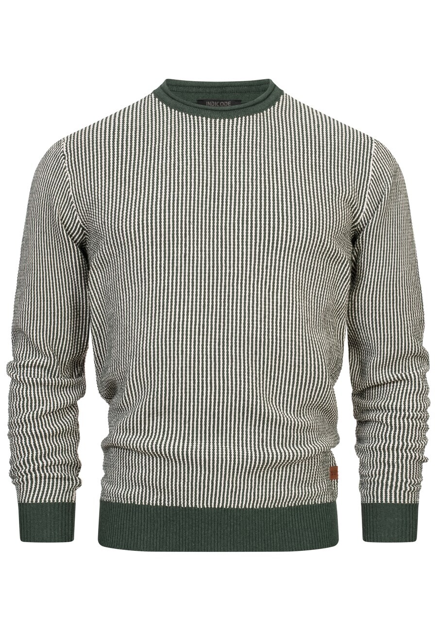

Свитер INDICODE JEANS Sweater League, цвет green/white