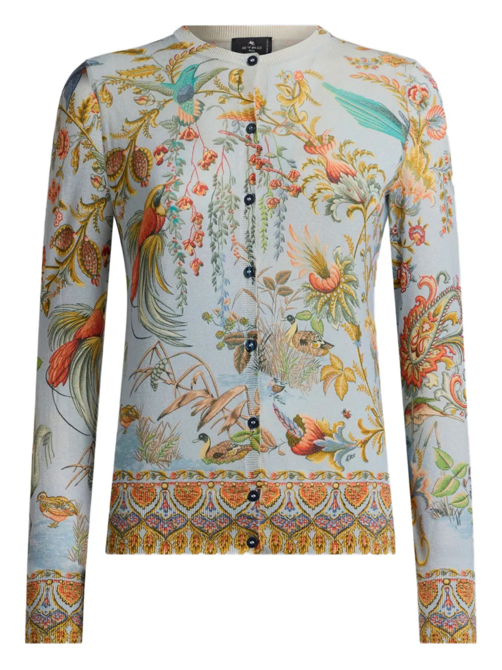 Декорированный кардиган Etro, синий