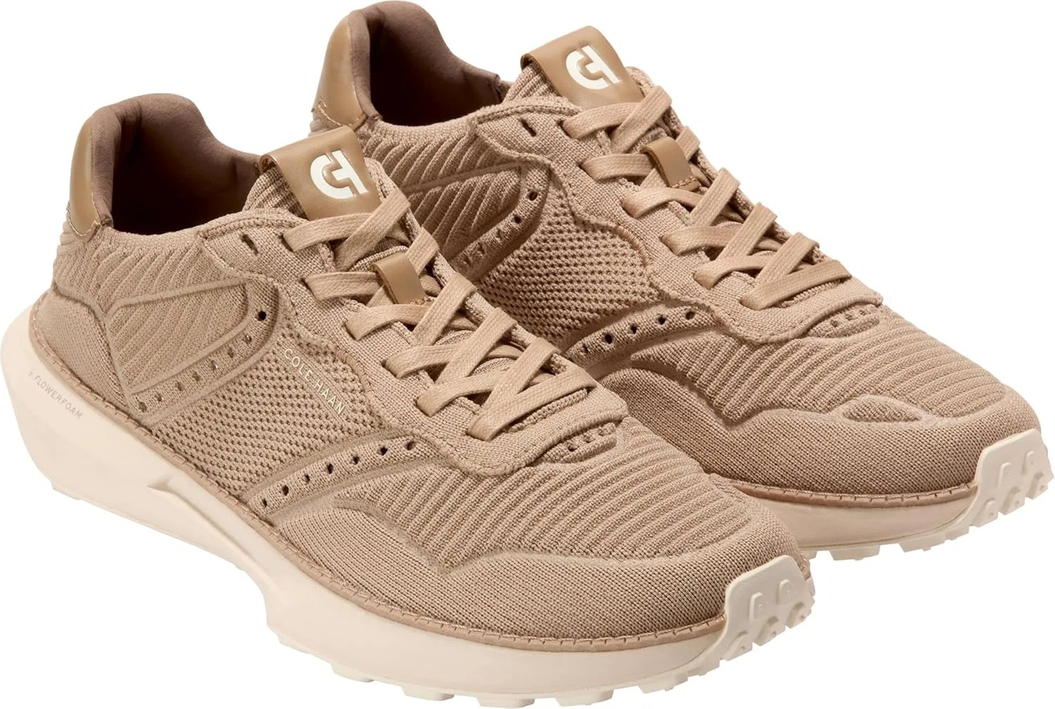 Кроссовки Cole Haan Women's OriginalGrand Stitchlite Wingtip Oxford, Birch Beige Ivory — фото 4