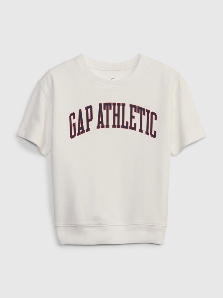 

Толстовка с короткими рукавами Gap, белый