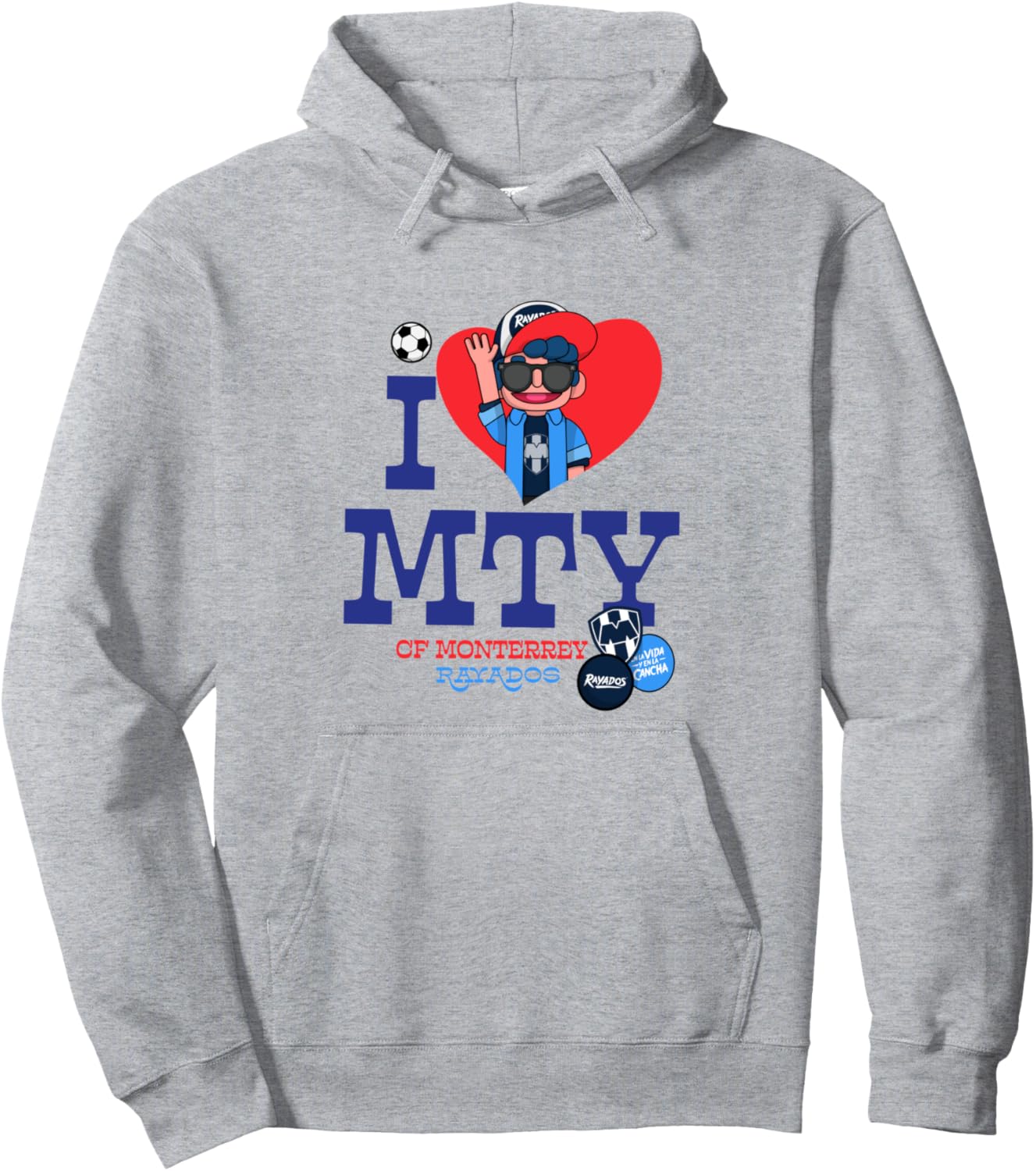 

Толстовка из лимитированной коллекции Rayados de Monterrey, серый