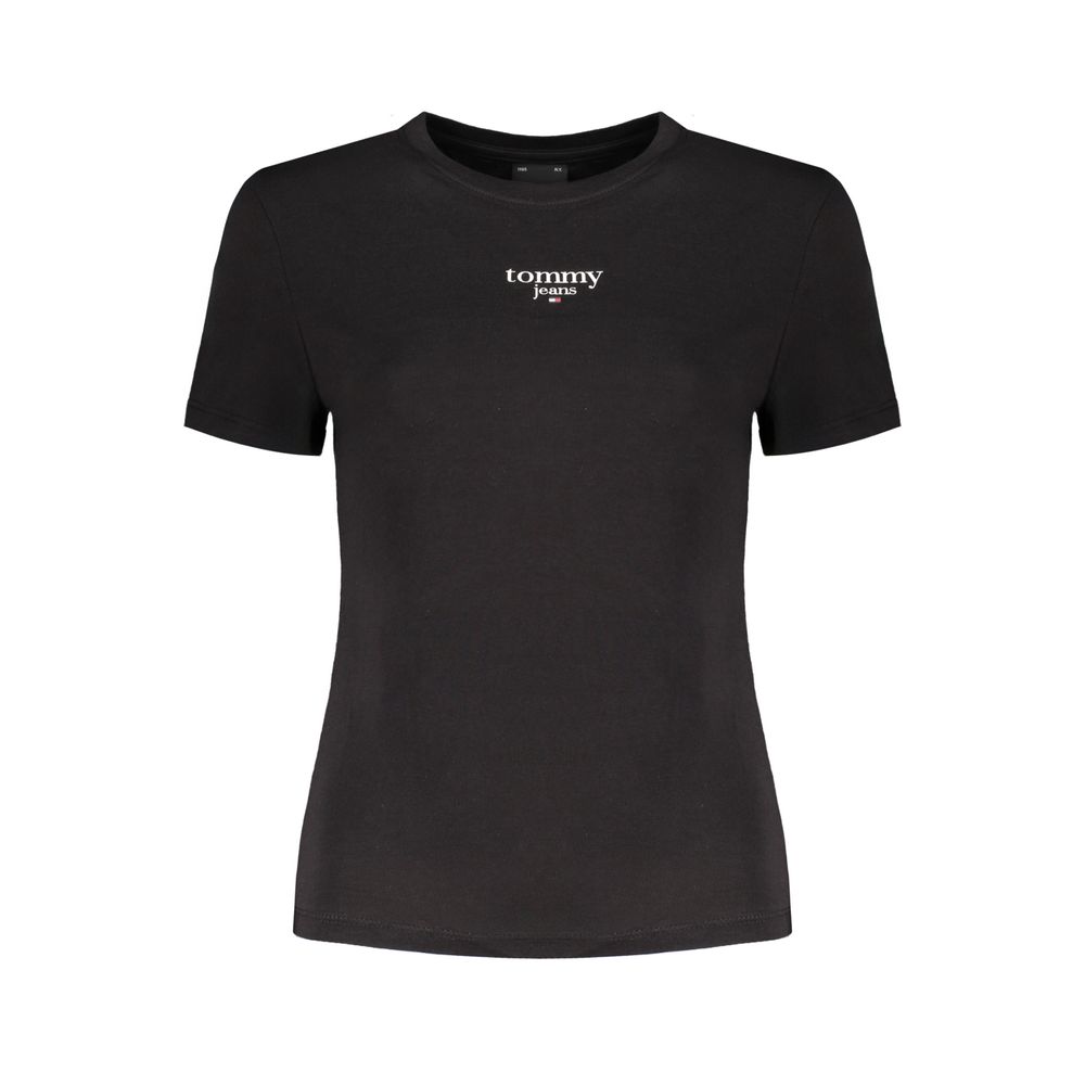 

Черные хлопковые топ и футболка Tommy Hilfiger