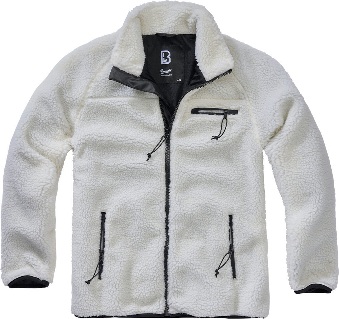 

Куртка Brandit Teddyfleece Jacket, белый