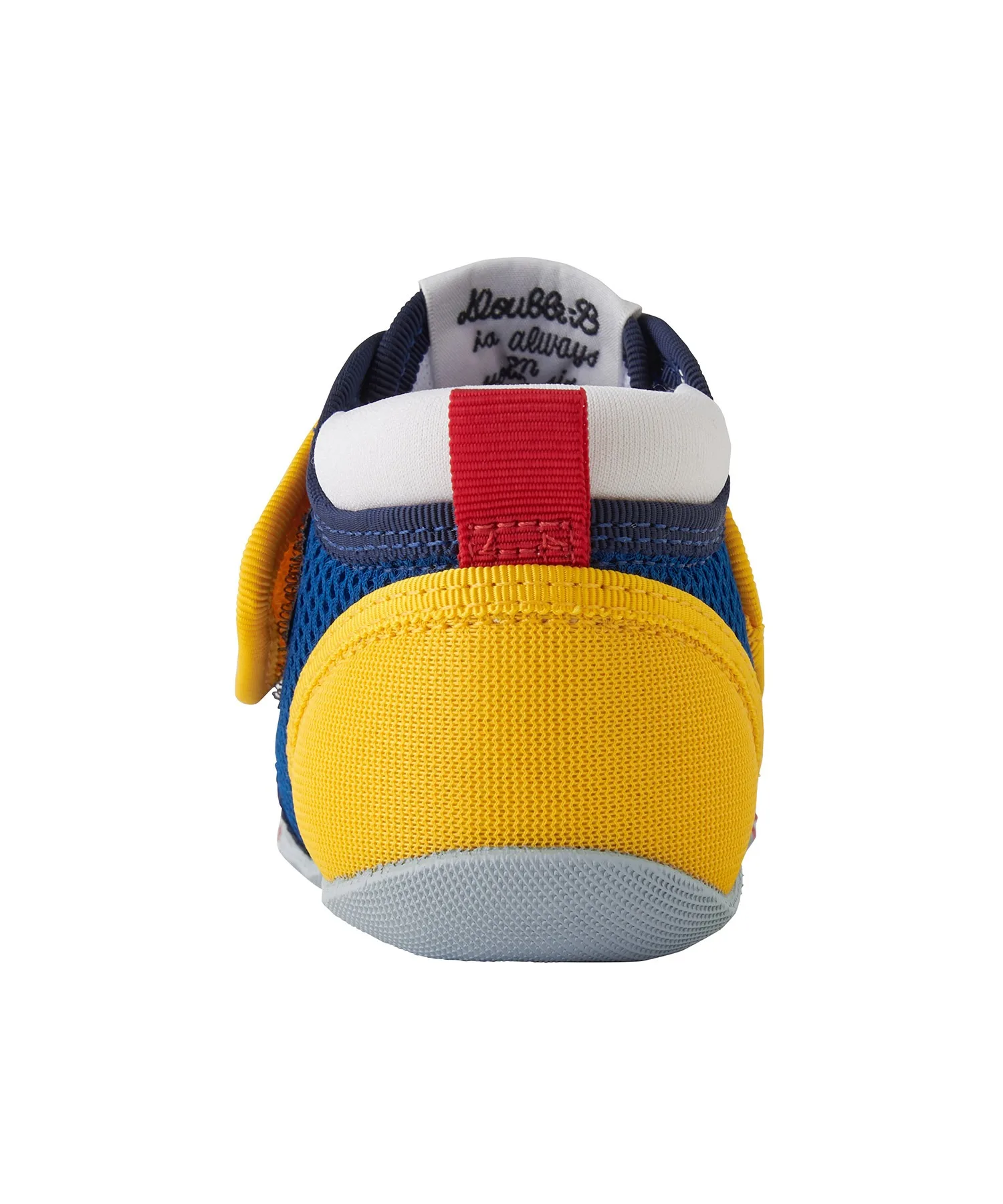 Детские первые ботиночки из двойного рашеля DOUBLE_B FIRST BABY SHOES синие — фото 3