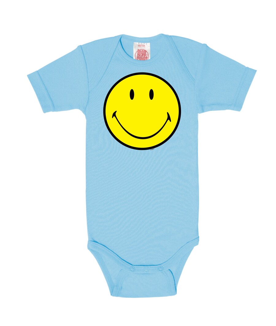 

Комбинезон LOGOSHIRT Smiley Face, светло-синий