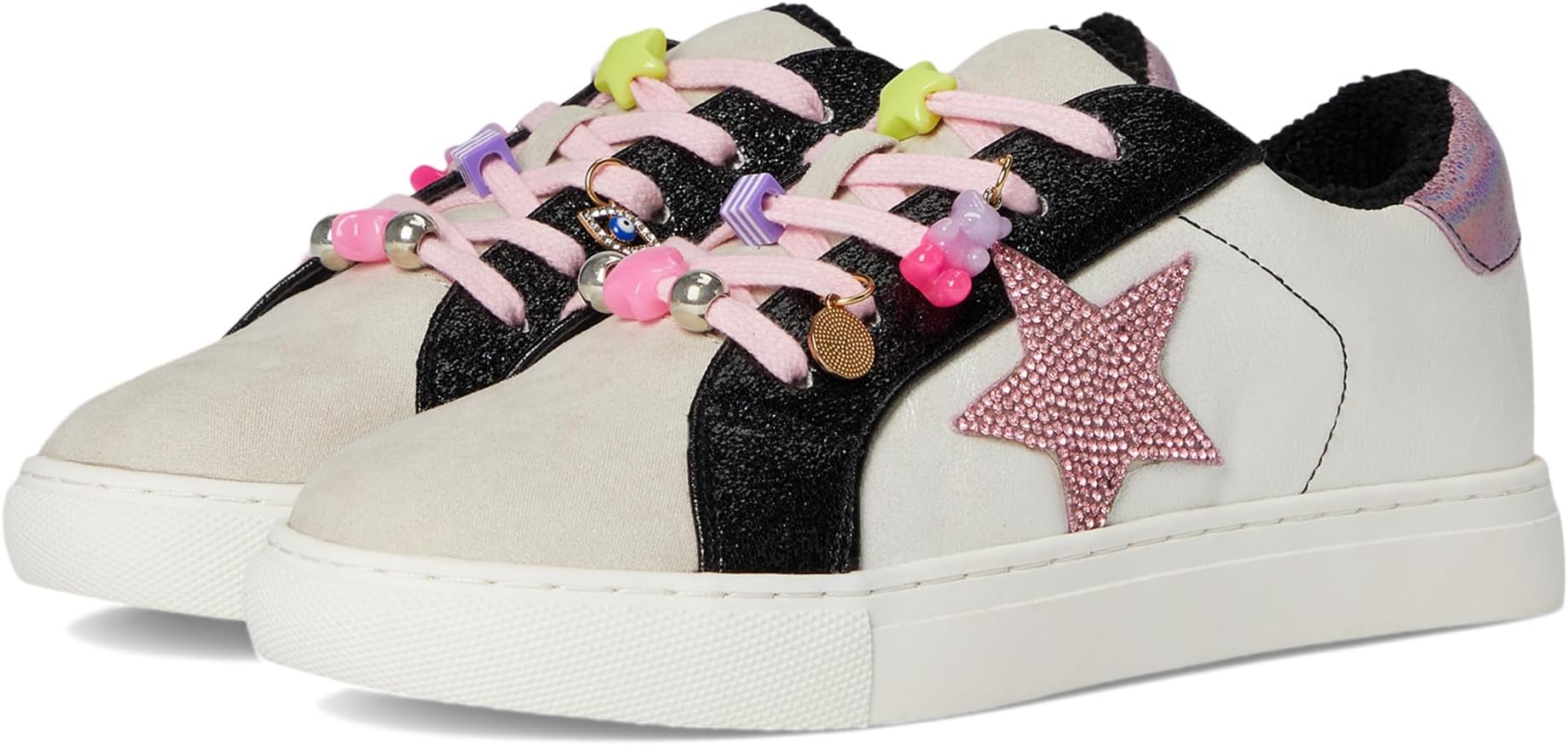 Кроссовки Steve Madden Kids Rezume, цвет White Multi 1
