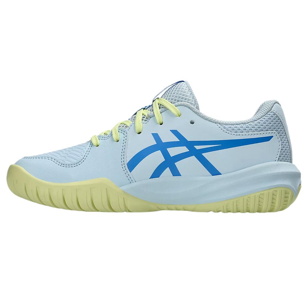 Кроссовки GEL RESOLUTION 10 с амортизацией и износостойкостью для детей ASICS, синий — фото 2