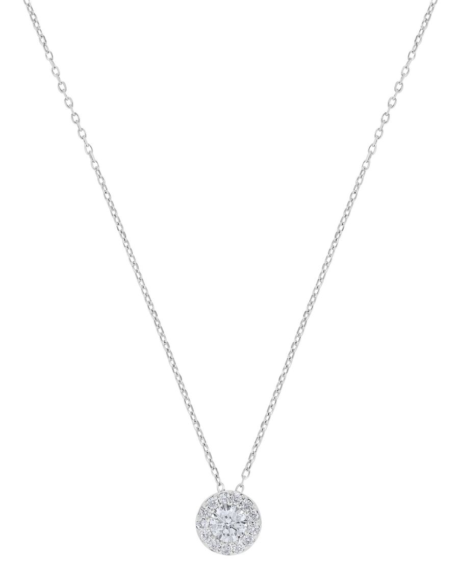 

Подвеска с бриллиантами (общий вес 1/4 карата) из 14-каратного желтого золота (также доступна в варианте из 14-каратного белого золота) Macy's, White Gold