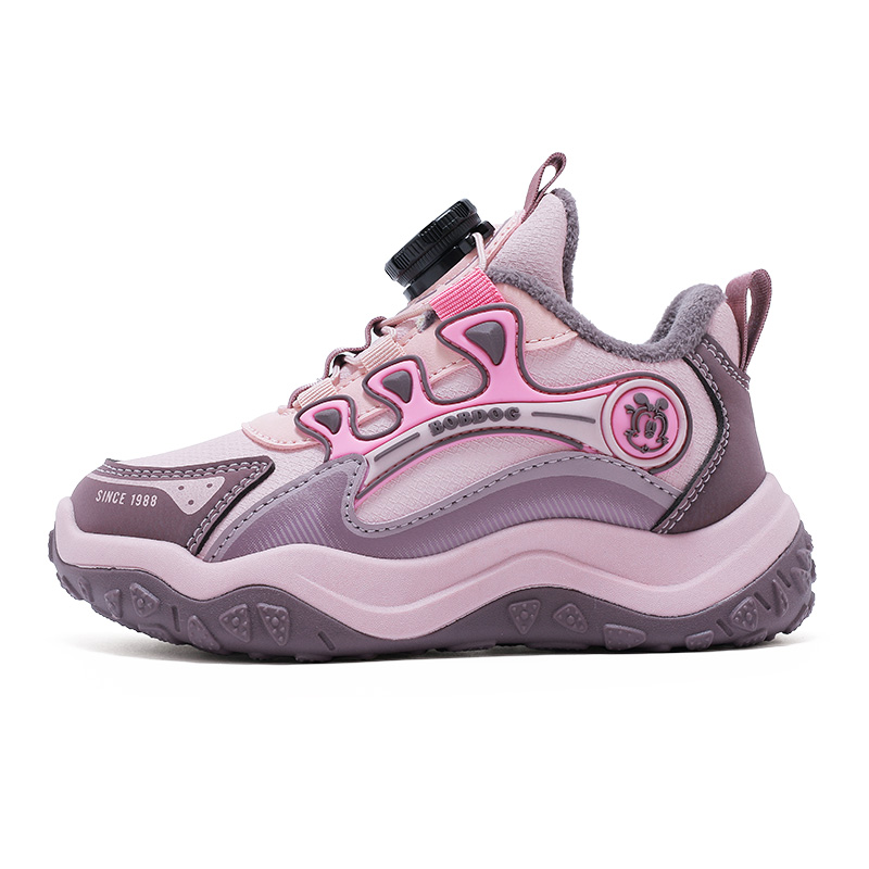 

Легкие амортизирующие детские повседневные кроссовки Kids' BOBDOG, розовый/фиолетовый