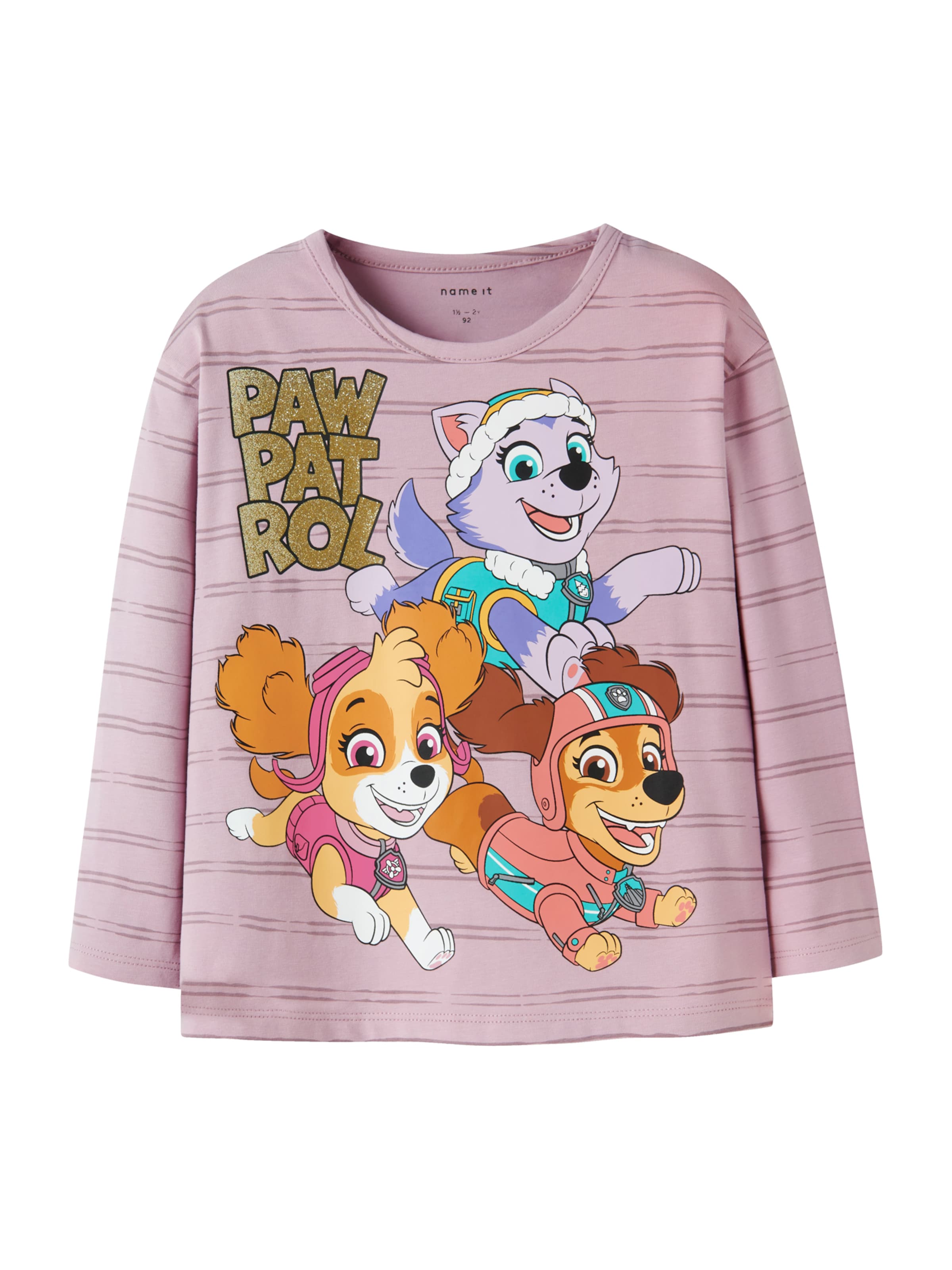 

NAME IT Лонгслив 'NMFJannet Paw' в цвете Rose