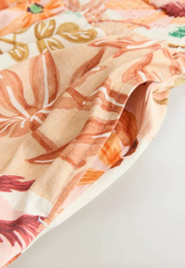 Комбинезон с квадратным вырезом, облегающий фигуру. Next, Pink Floral Patch Print — фото 3