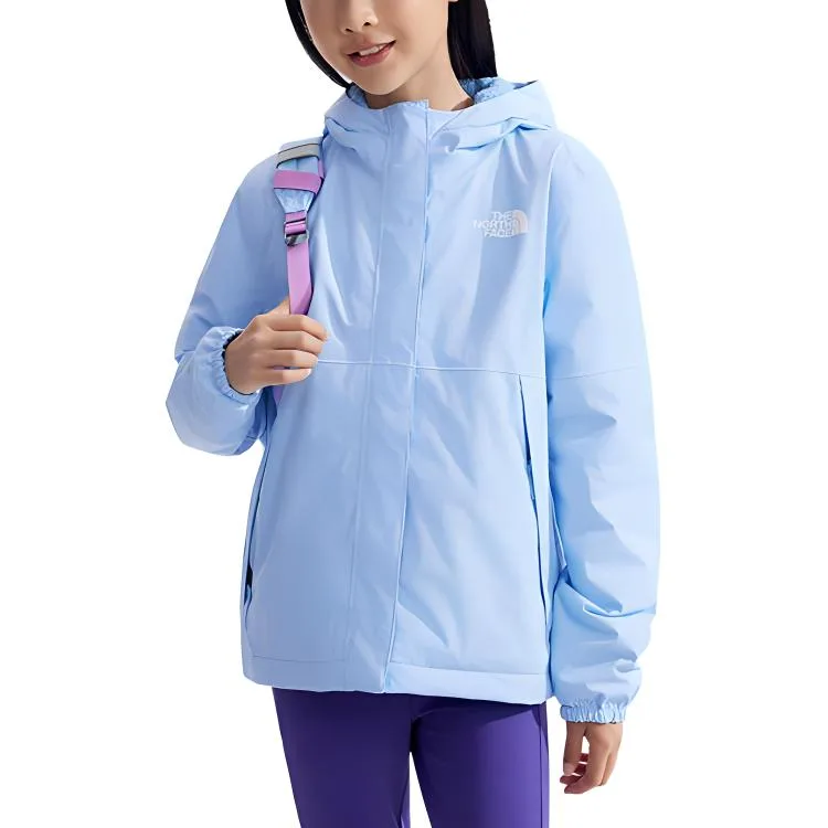 THE NORTH FACE Ветровка для подростков цвета васильковый — фото 4