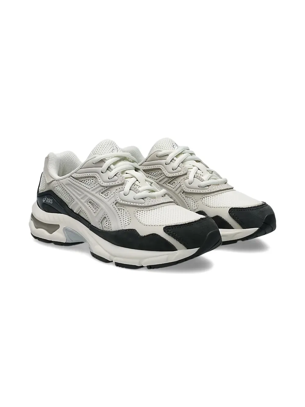 Кроссовки Gel-Nyc "кремовый/дымчато-серый" Asics Kids, белый