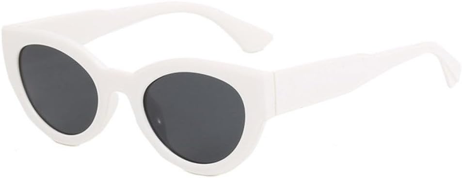 

Женские солнцезащитные очки MUTYNE в ретро-оправе «кошачий глаз» с защитой от УФ-излучения UV400, чайного, зеленого и фиолетового цвета, модные очки для активного отдыха, White Gray