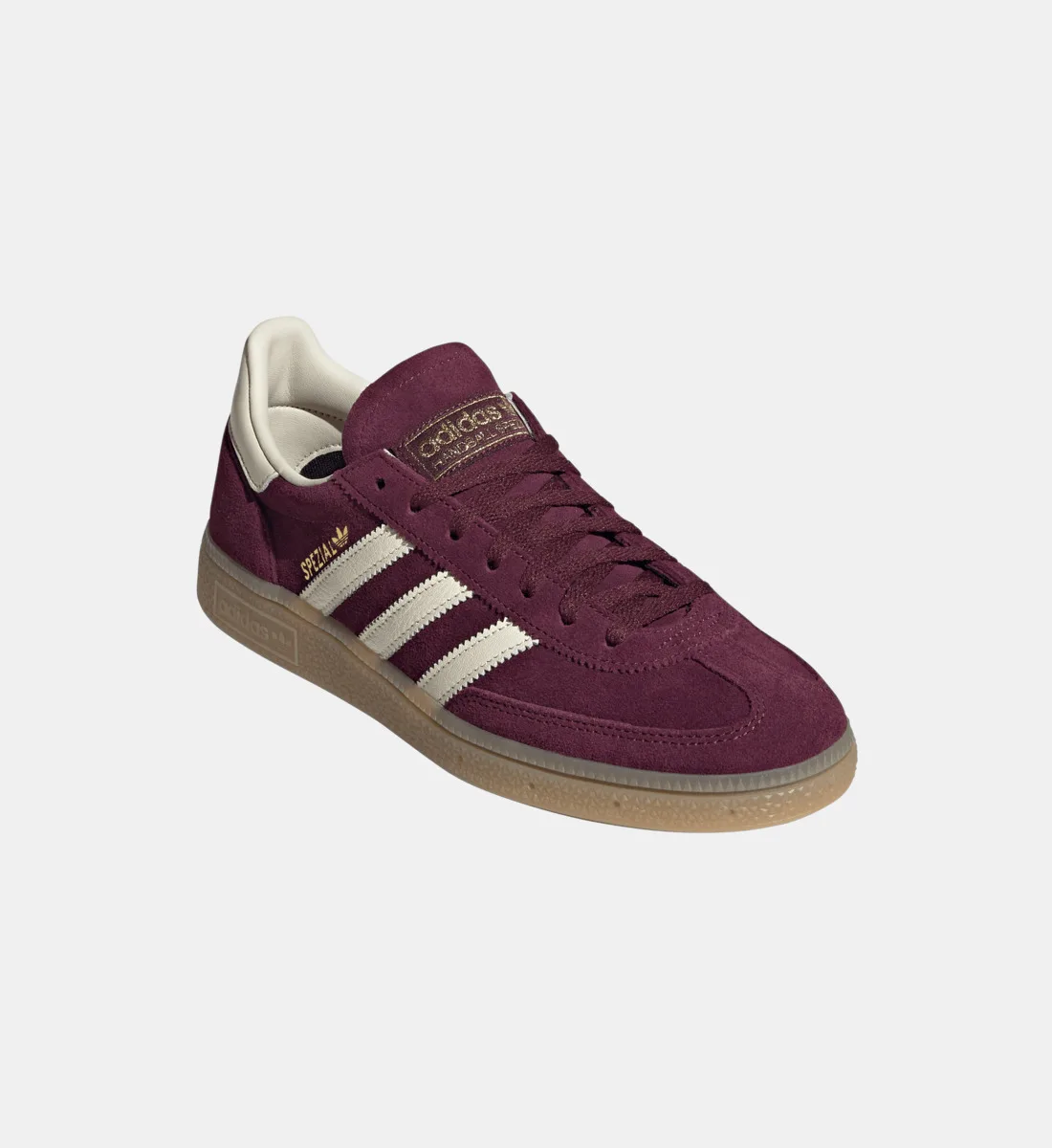 Кроссовки низкие Handball Spezial Adidas Originals, бордовый — фото 2