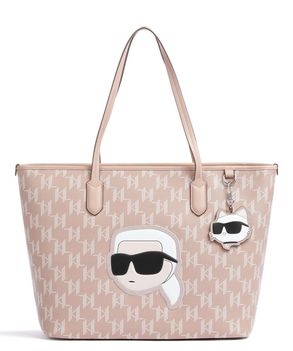 

Ikonik 2.0 mono шопер из искусственной кожи Karl Lagerfeld, розовый