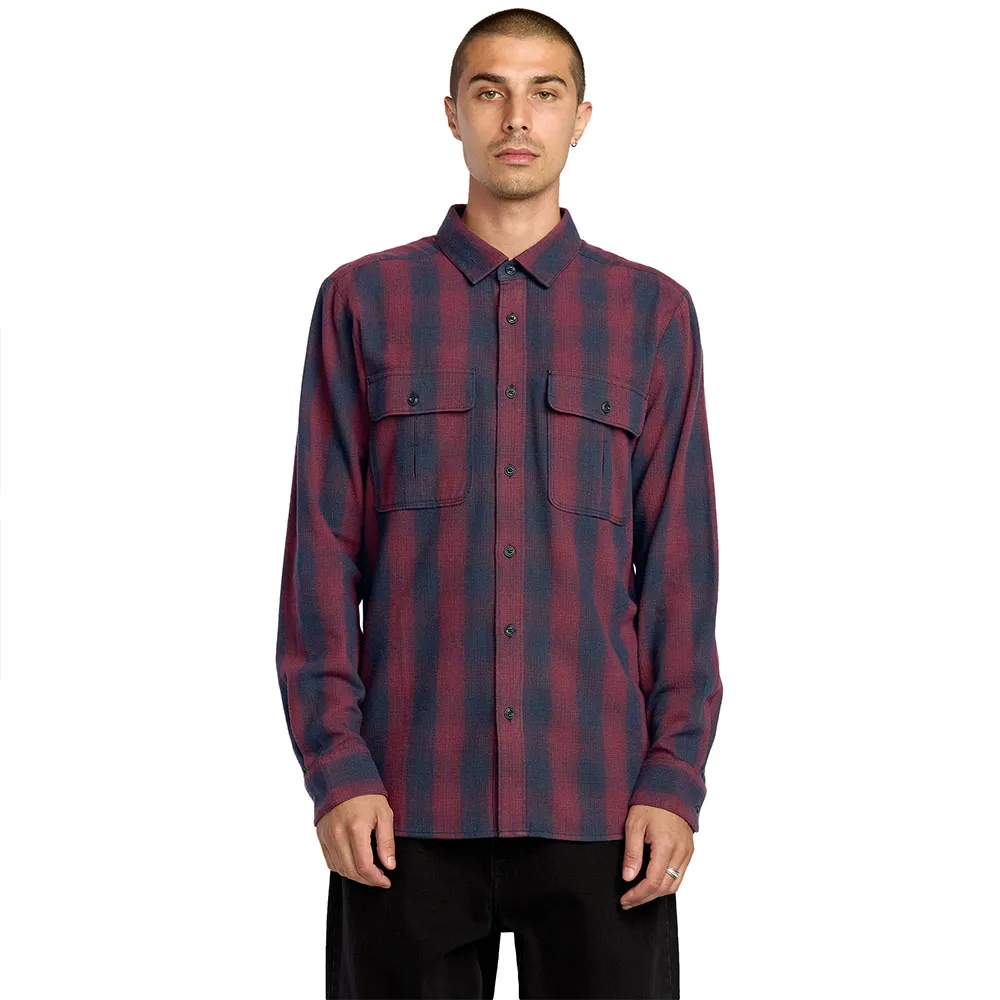 

Рубашка с длинным рукавом Volcom Shadowstone, красный