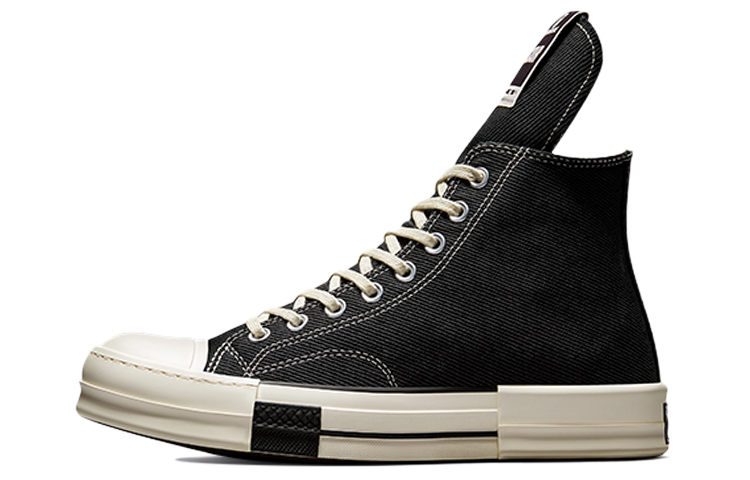 

Rick Owens DRKSHDW x Converse 1970-е Chuck Taylor All Star High DRKSTAR Hi Black Egret