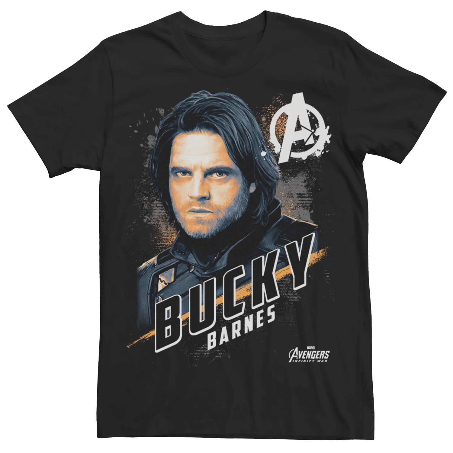 

Мужская зимняя футболка Bucky Solo «Мстители: Бесконечная война» Licensed Character
