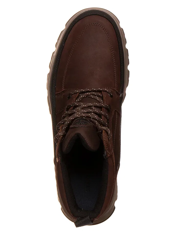Ботинки кожаные Timberland коричневый — фото 4