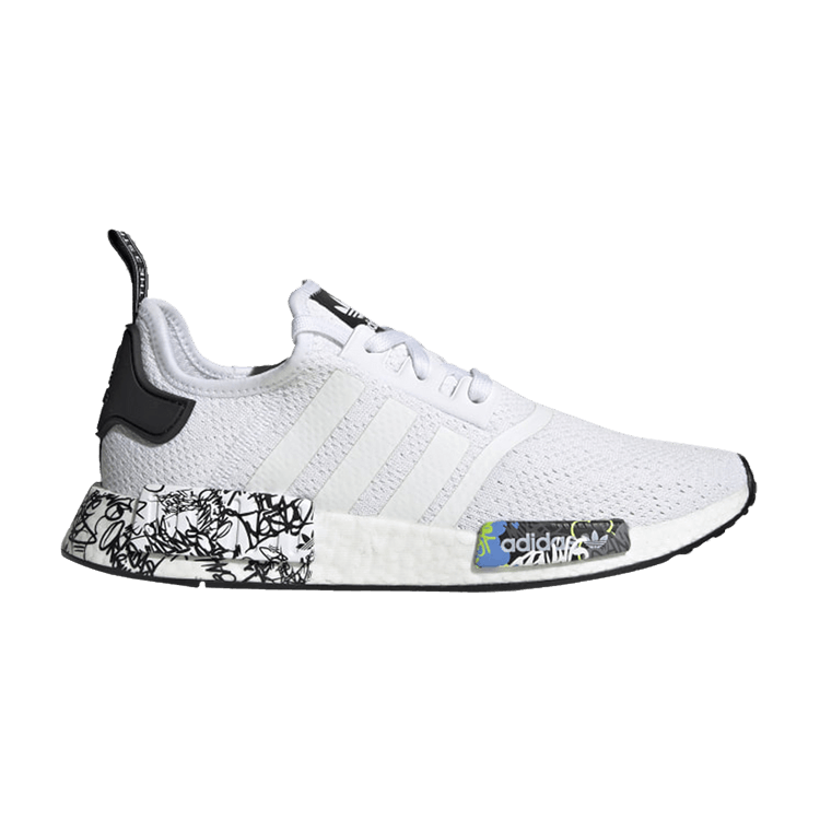 

Кроссовки adidas NMD_R1 'Graffiti Plugs', белый